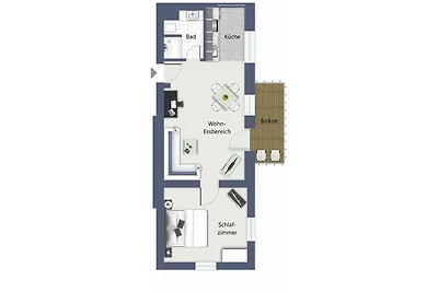 Apartamento Vacaciones familiares Kühlungsborn