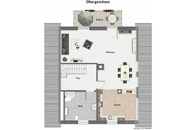 Ostseetraum Wohnung OG