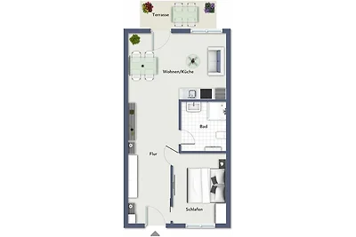 Zaunkönig Wohnung 07