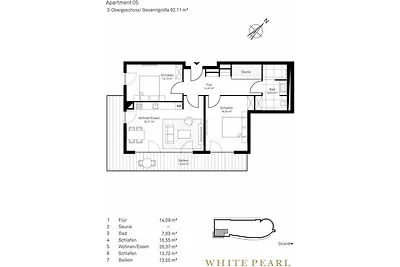 White Pearl Luxussuite 3.05