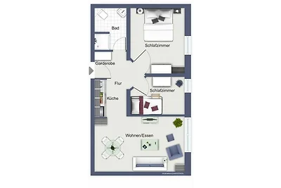 apartman za odmor Obiteljski odmor Kühlungsborn