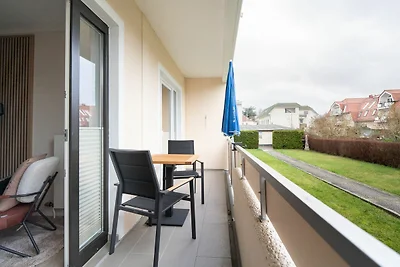 Das Solaris Beach Apartment 6 mit Balkon, Gem...