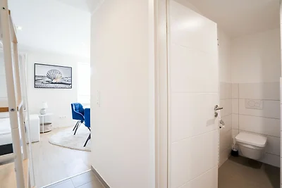 Das Solaris Beach Apartment 20 mit Garten, Sa...