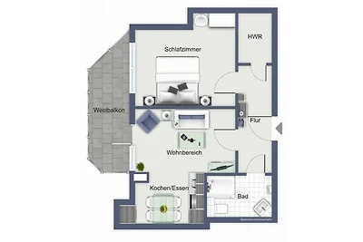 Villa Hanse Wohnung 307