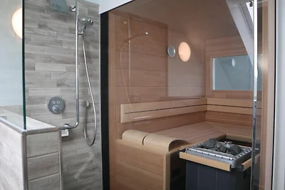 Luxus Fairschlafen am Hafen mit Sauna und BBQ