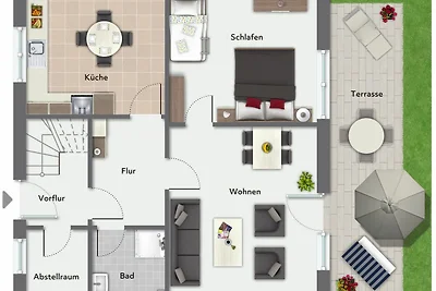 Ostseetraum Wohnung EG