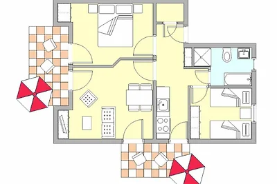 Haus zur Sonne Fewo 3