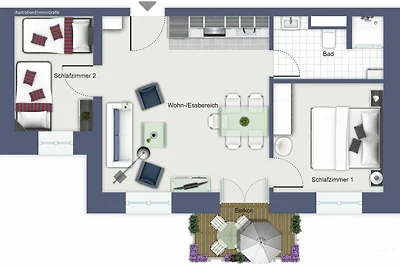 Apartamento Vacaciones familiares Kühlungsborn