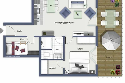 Appartamento Vacanza con famiglia Kühlungsborn