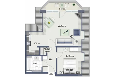 Villa Seepferdchen Wohnung 10