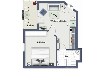 apartman za odmor Obiteljski odmor Kühlungsborn
