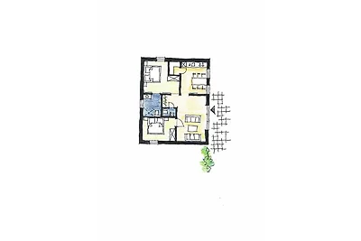 Apartmenthaus Königshöhe Wohnung Jolle