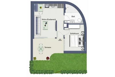 Ferienhäuser an der alten Gärtnerei Wohnung...