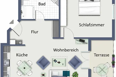 Apartament Dla rodzin Kühlungsborn