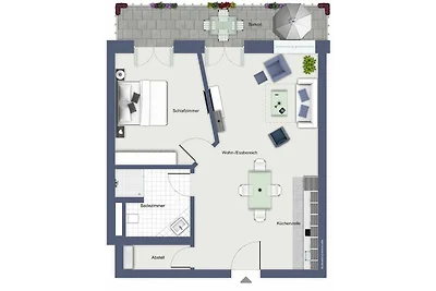 apartman za odmor Obiteljski odmor Kühlungsborn