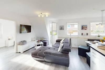 Villa Klarsinni I Ferienwohnung 2 Strandkorb