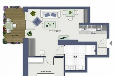 Appartamento Vacanza con famiglia Kühlungsborn