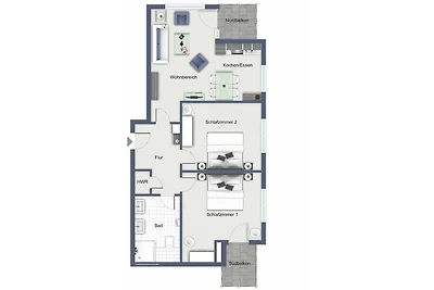 Apartament Dla rodzin Kühlungsborn