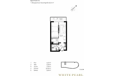 White Pearl Luxusapartment 1.10