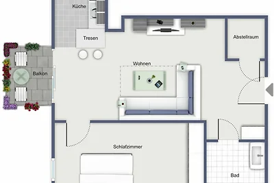 Residenz von Flotow Wohnung 05