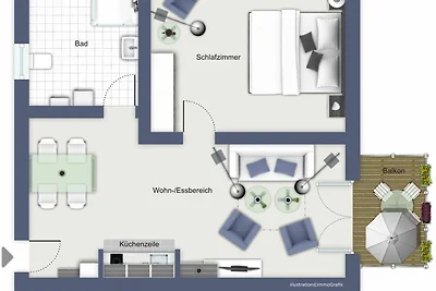 apartman za odmor Obiteljski odmor Kühlungsborn