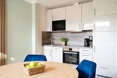 Das Solaris Beach Apartment 20 mit Garten, Sa...