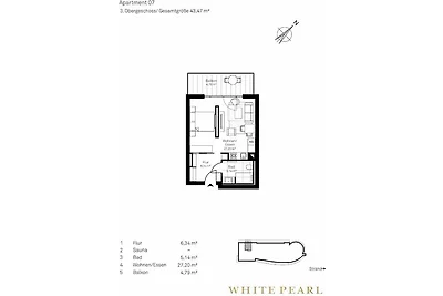 White Pearl Luxusapartment 3.07