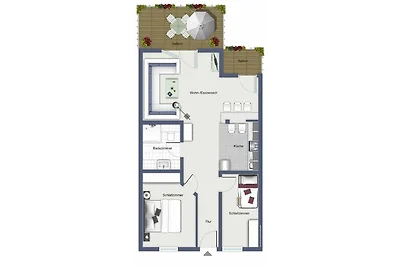 Appartamento Vacanza con famiglia Kühlungsborn