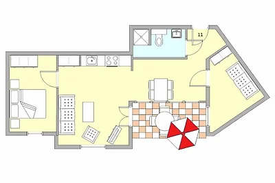 Kaiserliches Postamt Fewo 11