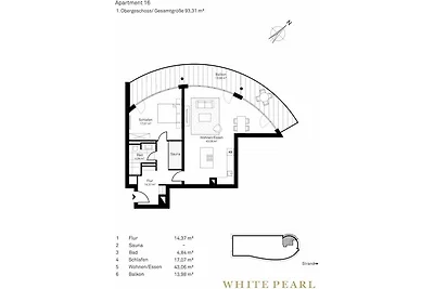 White Pearl Luxusapartment 1.16
