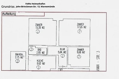 Apartamento Vacaciones familiares Warnemünde