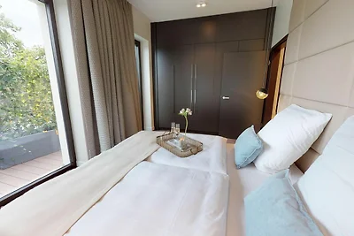 White Pearl Luxus Penthouse mit Sauna, Balkon...