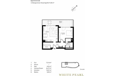 White Pearl Luxusapartment 3.08