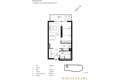 White Pearl Luxusapartment 2.09