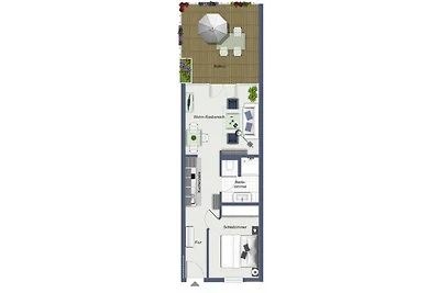 Vakantieappartement Gezinsvakantie Kühlungsborn
