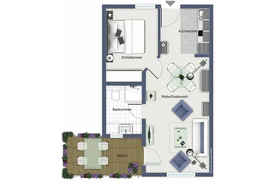 Vakantieappartement Gezinsvakantie Kühlungsborn