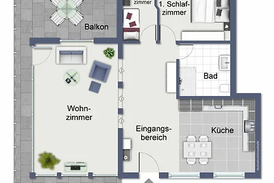 Strandstraße 14 Ferienwohnung 12