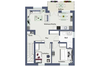 Apartamento Vacaciones familiares Kühlungsborn
