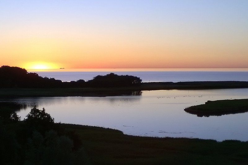 Sonnenuntergang in Heiligenhafen