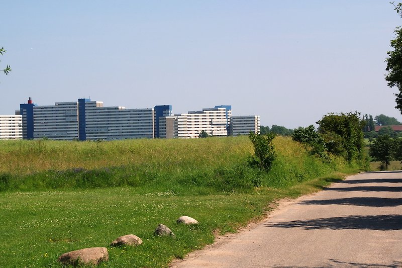 Ferienpark, Weg zur Steilküste