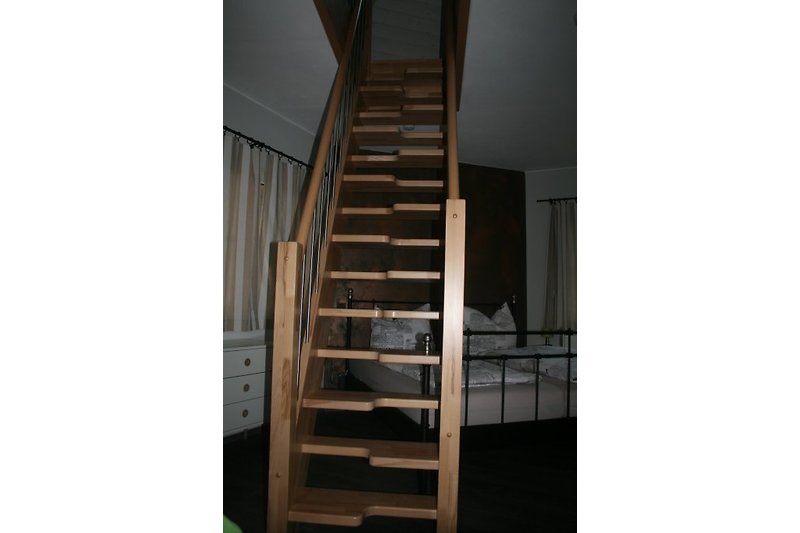 Treppe zum Schlafboden