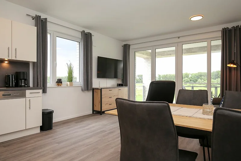 Blick in den Wohnbereich