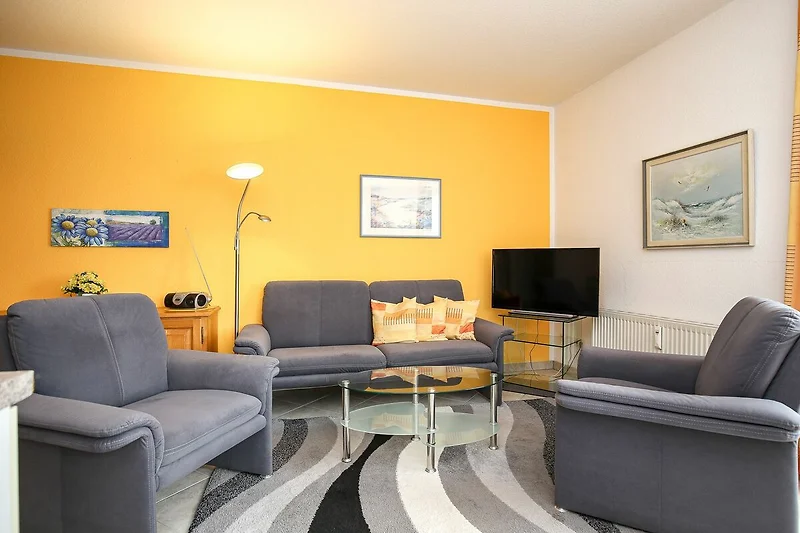 Wohnzimmer mit Sofaecke