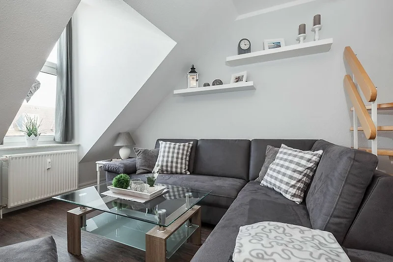 Wohnzimmer mit Sitzecke