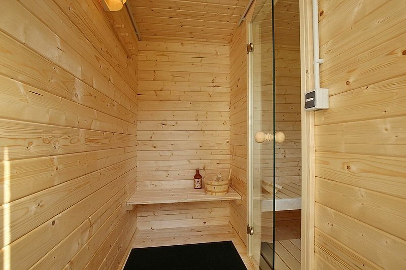 Sauna Vorraum