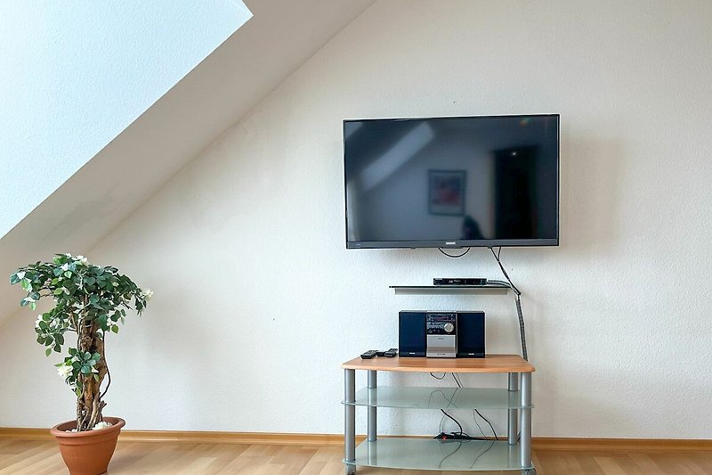 Wohnzimmer mit TV