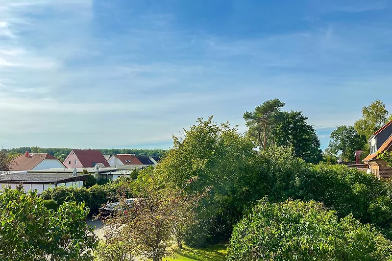 Ausblick vom Balkon