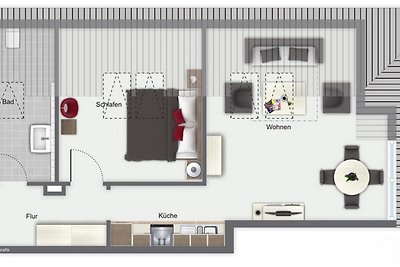 Waterkant Wohnung 21 - Netzboden