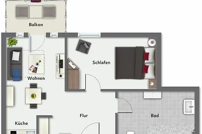 Baltischer Hof Wohnung 43