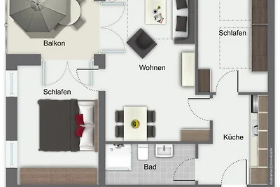 Dünenblick Wohnung 18